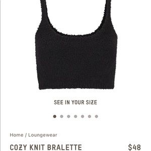 SKIMS Cozy Knit Bralette